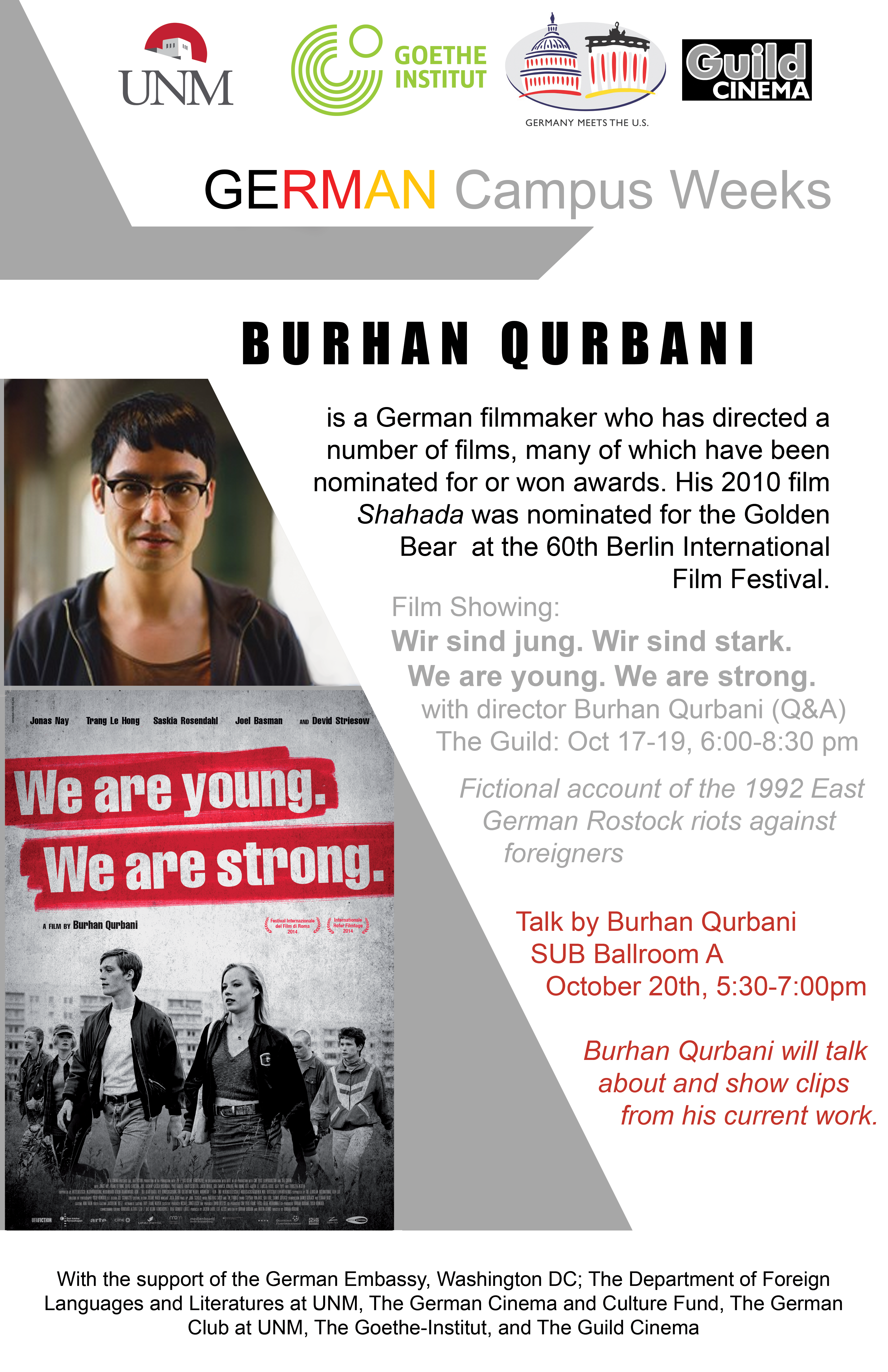 Burhan Qurbani poster flipped